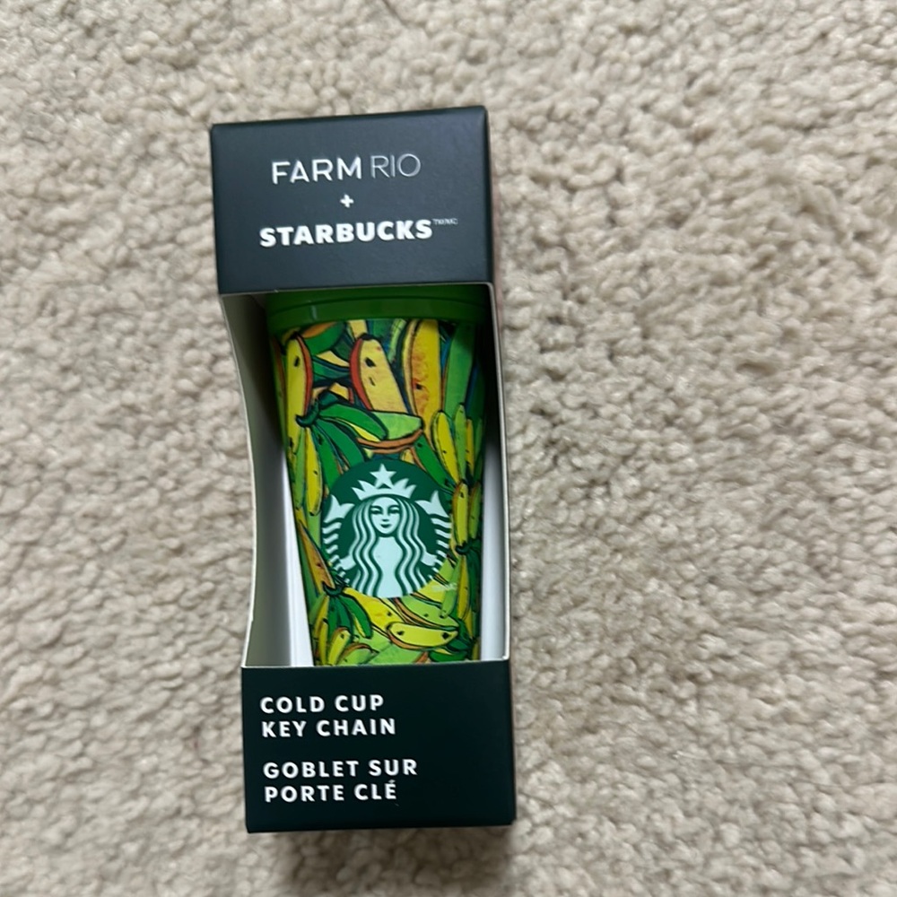 NEW FARM Rio x Starbucks Key Chain
